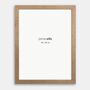 30 X 40 Cm Solid Wood Picture Frame Oak / White, thumbnail 1 of 6