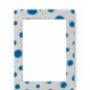 Upcycled Hand Painted Polka Dot Eco Wooden Photo Frame 5x7', thumbnail 4 of 12