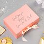 Personalised Luxury A5 Blush Pink Gift Box, thumbnail 1 of 8