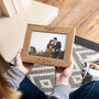 Personalised Engaged Photo Frame With Heart, thumbnail 2 of 7
