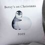 Personalised 1st Christmas Cushion, thumbnail 2 of 2