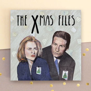 The Xmas Files X Files Christmas Card, 2 of 4