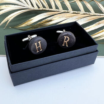 Father's Day Initial Cufflinks, 2 of 6
