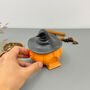 Orange And Black Halloween Pumpkin Witches Bowl, thumbnail 8 of 12