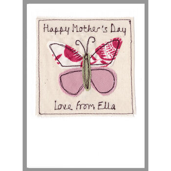 Personalised Butterfly Birthday Card For Her Any Age, 8 of 12