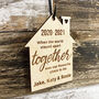 Pandemic Personalised Wooden Hanging Decoration, thumbnail 5 of 5