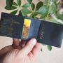 Personalised Map Of Snowdonia Leather Card Holder, thumbnail 6 of 7