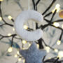 Letter And Star Christmas Tree Decoration, thumbnail 12 of 12