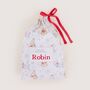 Personalised Winnie The Pooh Christmas Baby Outfit Set, thumbnail 2 of 4