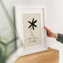 'Live Slow' Graphic Palm Print, thumbnail 3 of 5