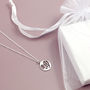 Anniversary Sterling Silver Initial Necklace, thumbnail 3 of 12