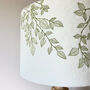 Beech Leaves Embroidered Lampshade, thumbnail 1 of 6
