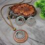 Daily Boho Wooden Spiral Jewellery Gift Set, thumbnail 2 of 8