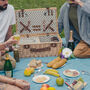 Purbeck Willow Picnic Hamper For Four, thumbnail 2 of 4