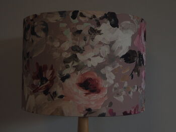 Pink Rose And White Floral Lampshade, 4 of 5