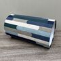 Seattle Blue Retro Style Cylinder Lampshades, thumbnail 2 of 9