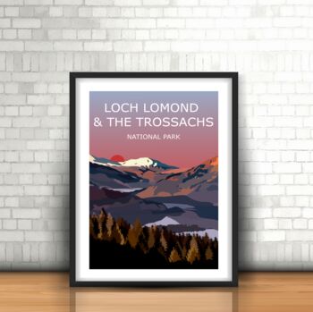 Scottish Landscape Set Of Seven Art Prints, 8 of 8