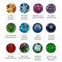 Light Keeper Signet Star Set Birthstone Hexagon Ring, thumbnail 4 of 6
