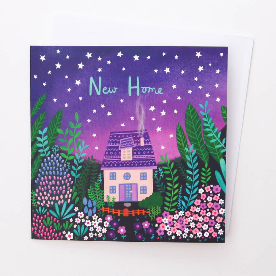 A Magical 'New Home' Card, 1 of 4