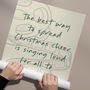 Personalised Christmas Movie Quote Wall Art Print, thumbnail 9 of 10
