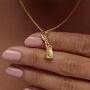 18ct Gold Boxing Glove Charm Necklace, thumbnail 1 of 5