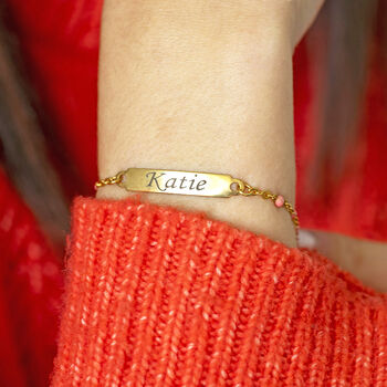 Personalised Beaded Name Bracelet, 3 of 7