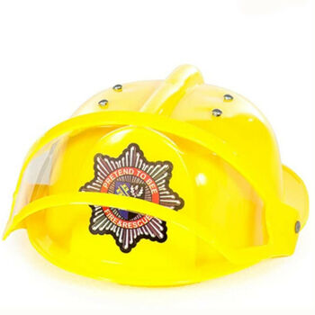 Personalised Black Fire Fighter Costume, 6 of 9