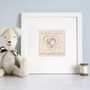 Personalised New Baby Girl / Christening Picture Gift, thumbnail 8 of 12