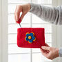 Handmade Felt Daisy Purse, thumbnail 6 of 8