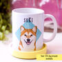 Personalised Dog Diamond Mug Dog Lover Gift, thumbnail 1 of 12
