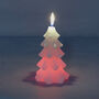G Decor Gift Christmas Tree Multi LED Scented Candle, thumbnail 3 of 7