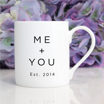 You + Me China Mugs, 3 of 3