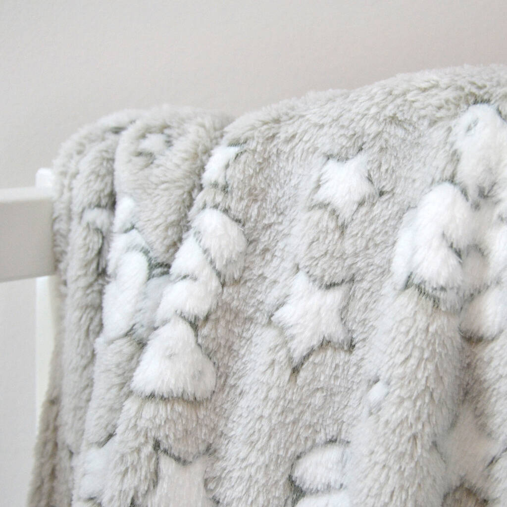 Personalised Mink Fleece Baby Blanket By D Caro