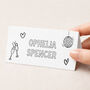 Personalised Hand Drawn Place Cards, thumbnail 1 of 7