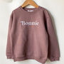 Personalised Name Embroidered Sweatshirt, thumbnail 6 of 12