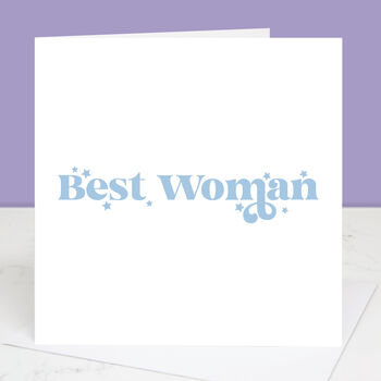Wedding Card For Best Woman, 2 of 6
