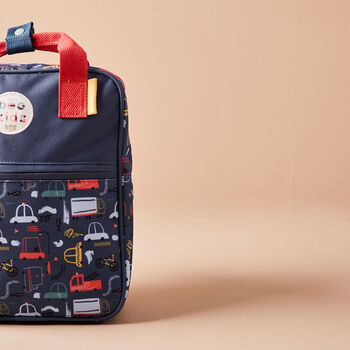 Just Bee Kids Transport Print Backpack, 5 of 5