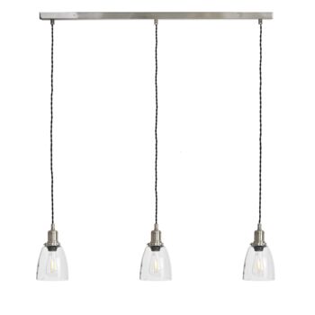 Trio Of Hoxton Domed Pendant Light, 3 of 3