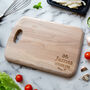 Personalised Kitchen King Beech Serving Board, thumbnail 1 of 5