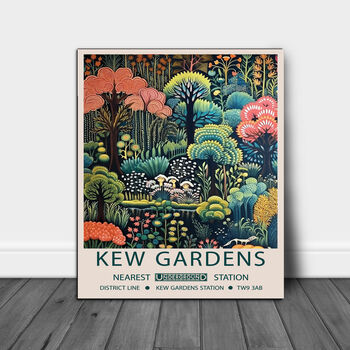 Kew Gardens Botanical Art Print, 3 of 4