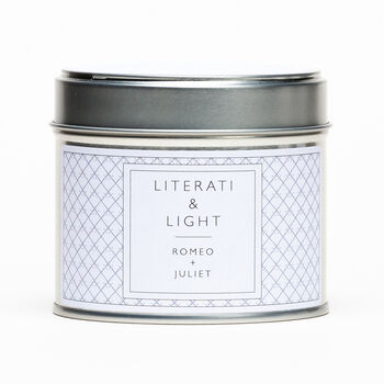 Romeo And Juliet Vine And Cassis Soy Literary Candle, 3 of 4