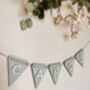 Wedding Card Box Bunting Card Banner For Basket Garland, thumbnail 6 of 8
