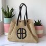 Two Piece Bìbì Canvas Tote Bag, thumbnail 1 of 8