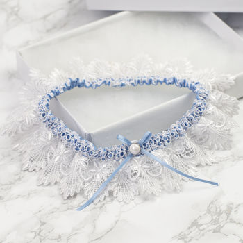 Vintage Inspired 'Lola' Bridal Garter, 2 of 4