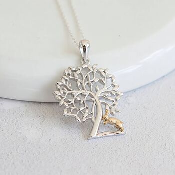 Sterling Silver Tree Of Life Necklace, 4 of 12