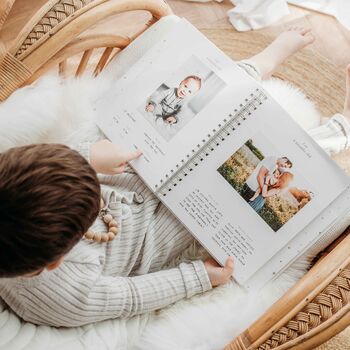 Woodland Baby Memory Book Baby Record Journal For First Five Years, 11 of 12