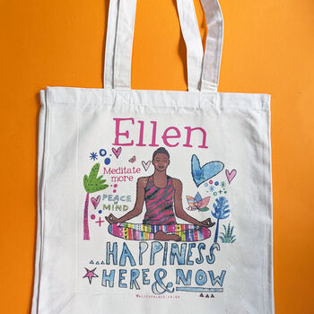 Personalised Meditation And Mindfulness Bag, 3 of 4