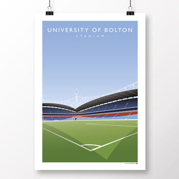 Bolton Wanderers University Of Bolton Stadium Poster, 2 of 8