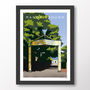 Oxford United Manor Ground London Road Arch Poster, thumbnail 7 of 7