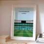Twickenham Rugby Stadium Art Print Gift, thumbnail 1 of 8